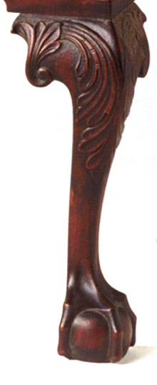 Hollingsworth Dressing Table Leg Detail