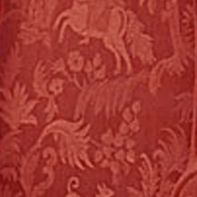 William and Mary Easy Chairs Fabric Detail