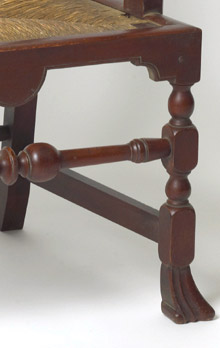 Gaines Side Chair Leg Detail