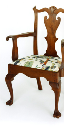 Chester County Queen Anne Arm Chair