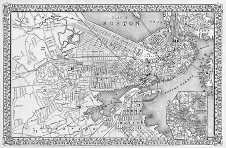 Map of Boston