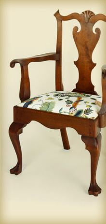 Chester County Queen Anne Arm Chair