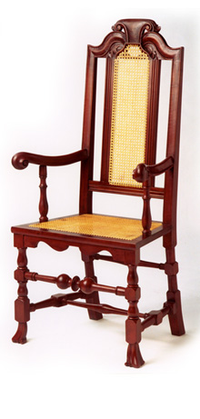 Boston Caned Arm Chair